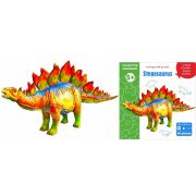 Collection DINOSAURS. Стегозавр. 46 деталей. Размер 29,4 х 18,7см. Средний размер детали 4см. 5+