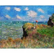 Collection ART.Клод Моне.Прогулка к утесу в Пурвиле.105 дет.Р-р 23 х 16 см. Ср. р-р дет.2,5см 10+