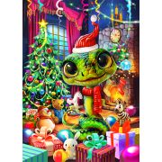 Collection ANIMATION.  Новогодняя змея. 100 дет.. Размер 20 х 29см. Ср. р-р детали 3,5см. 7+