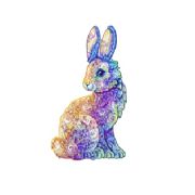 Collection ANIMALS. Волшебный кролик. 86 деталей. Размер 23 х 14см. Средний размер детали 2,5 см