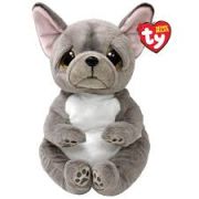TY Beanie Bellies Серая собачка WILFRED 25 см