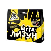 Игрушка: Научно-познавательный набор «Мега-Лизун», желтый, модели «Re-Агенты»