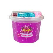 Игрушка в наборе ТМ Slimer «Смешай и играй» фиолетовый 250 мл.