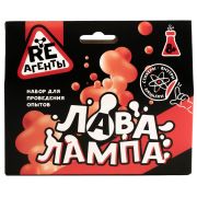 Игрушка: Научно-познавательный набор «Лава-лампа», красный модели Re-агенты