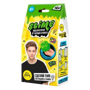 Игрушка для детей старше 5-и лет модели «Slime лаборатория» Влад А4, светится в темноте 100 г