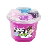 Игрушка Slime Милана Хаметова Смешай и играй 4 ячейки розовый 250 мл