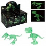 1toy «3DINO LUMINUS MAX», люминесцентные  динозавры (в асс. 2 вида, д/б 12 шт.)