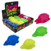 1toy Крутой замес, крокодил, 10см, синий, 12 шт в д/б