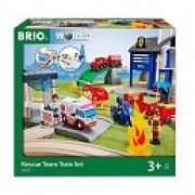 BRIO игр.наб.ж/д функц. «Спасатели Deluxe»,с эл.поездом