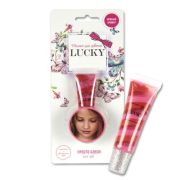 Lukky блеск для губ, клубничное суфле, на блистере
