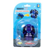 1toy «Мой первый трансформер» (собирается в суперкар, 6 см, блистер, фиолет.)