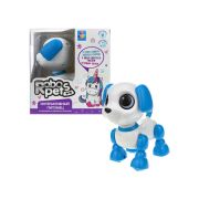 1TOY игрушка интерактивная Robo Pets Щенок бело-голубой (3*ААА бат.не входят в комплект), ИК пульт (2*ААА бат.не входят в комплект), свет, звук, движ (извините, гиперссылка на картинку отсутствует)