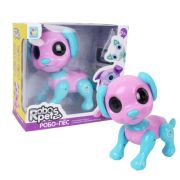 1 toy, интерактивная игрушка Робо- пёс розовый, 3* ААА бат ( не входят), коробка с окном 24,5*23*11 см