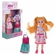 Alisa Little Love. Кукла 15,2 см (блонд. с двумя хвост., с платьем), в кор. 11х4,3х15 см