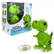 1TOY игрушка интерактивная Robo Pets Динозавр Т-РЕКС зеленый (4*ААА бат.не входят в комплект), ИК пульт (2*ААА бат.не входят в комплект), свет, звук,