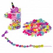 1TOY наб.бусин.«Bijou DIY» единорог 16*10см, 190 бусин, в пакете с хедером