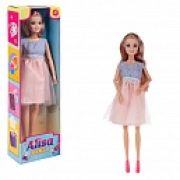 Alisa Party. Кукла в розовом платье, с гнущимися руками и ногами