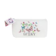 Lukky косметичка матовая с принтом LUKKY,20х10см,бирка,пакет