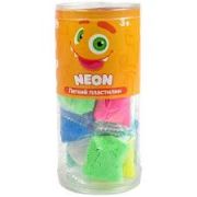 Легкий пластилин Crazy Clay ТМ, набор Neon (mini)