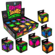 1toy Крутой замес, шар, 7см, 6 цветов, 12 шт в д/б