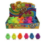 1toy Ё-Ёжики, утенок 8 cм со светом в д/б (24 шт.)