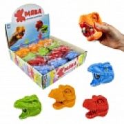 1toy Мелкие пакости, жмяка голова динозавра (разноцветные шарики)
