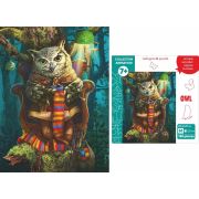Collection ANIMATION. Мудрая сова. 120 деталей. р-р 20,5 х 29см. Ср. р-р детали 3,5см 7+