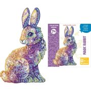 Collection ANIMALS. Волшебный кролик. 86 деталей. Размер 29 х 18см. Средний размер детали 3см
