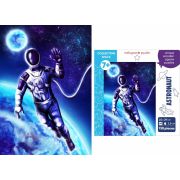 Collection SPACE. Космонавт. 130 деталей. Размер 20 х 29см. Средний размер детали 3,5 см 8+
