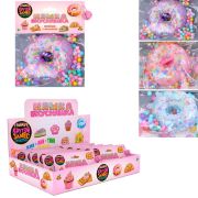 1toy Крутой замес Няшка-вкусняшка пончик с посыпкой в асс. 8,5*7,5см, в пак 13*13см, колокольчик,12 шт в дб