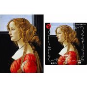 Collection ART.Боттичелли. Портрет молодой женщины.105 деталей. р-р 20 х 28,7см. Сред. р-р детал.3.5