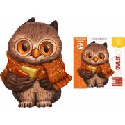 Collection ANIMALS. Совенок ученик. 53 детали.Размер 20 х 25см. Средний размер детали 4 см 5+