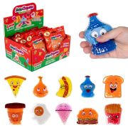 1TOY АКВАТУБИКИ перебирайка антистресс «Фаст Фуд», в пакете, 10 видов в асс., 20 шт. в д/б