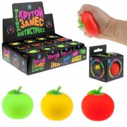 1TOY Крутой замес Залиплющ Сладкие мои (хурма и яблоко) 7*7*6см, пакет с хедером, 12 шт в дб