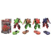 1toy Transcar mini, робот-трансформер, металлический собирается в спорткар, блистер