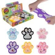 1toy Крутой замес Таба Лапа цветная 14*3,5см,  в асс., с посыпкой, в пак., кол., 12 шт в д/б