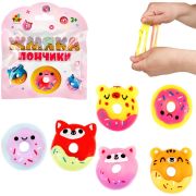 1toy Жмяка Пончики-зверята, слепой пакет