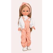 Arias ELEGANCE CARLOTA casual кукла винил 36 см,блондинка,в спорт.комбинезоне и худи,с ободком,кор.