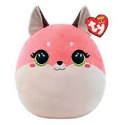 SQUISH-A-BOOS Розовая лисичка Roxie 25 см